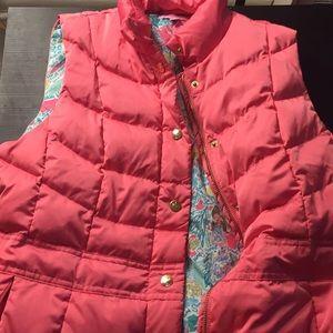 Pink Lilly Pulitzer vest